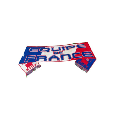 Echarpe de football vintage Equipe de France 2002 - Produit officiel FFF - Equipe de France