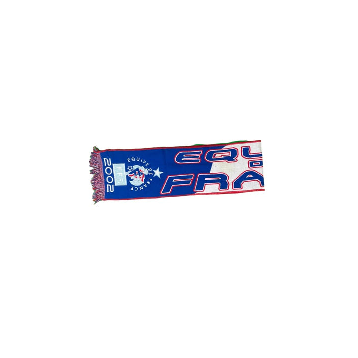 Echarpe de football vintage Equipe de France 2002