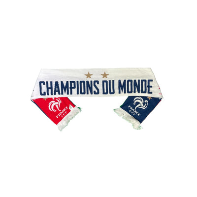 Echarpe de football vintage Equipe France saison 2018-2019 - Produit officiel FFF