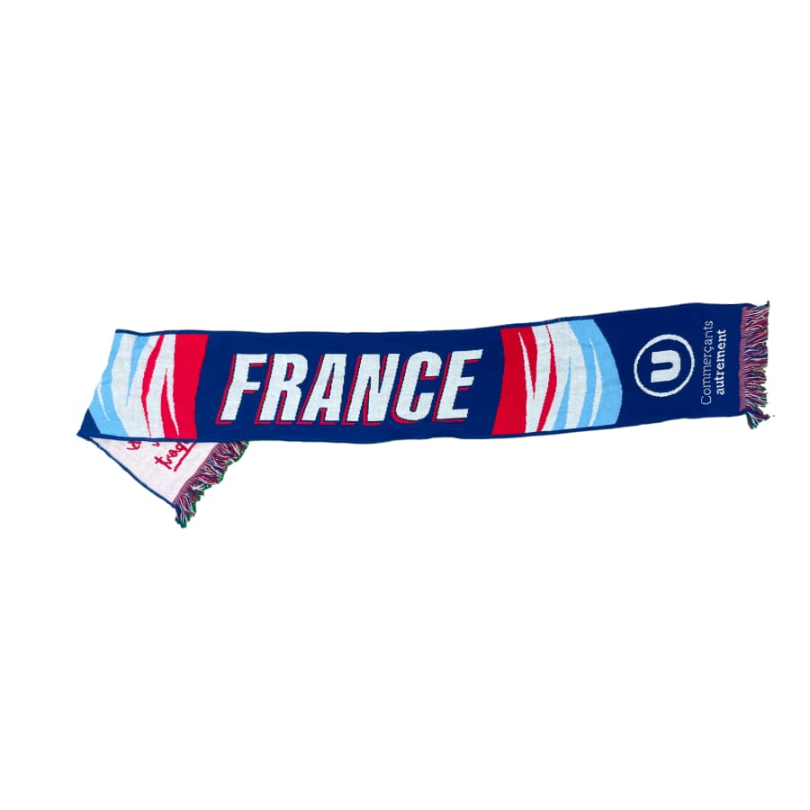 Echarpe de football vintage Equipe de France - Super U - Equipe de France