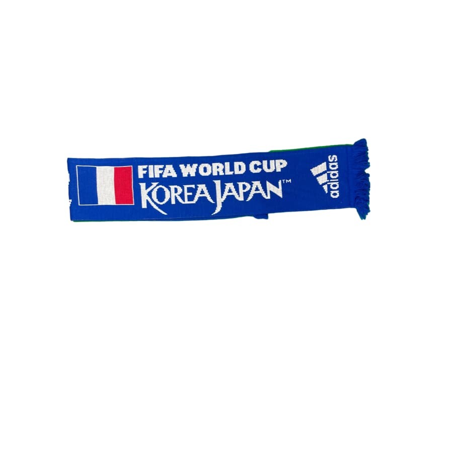 Écharpe de Football vintage Equipe de France world cup 2002 - Adidas - Equipe de France