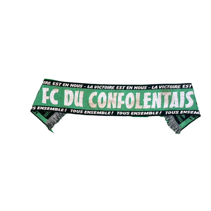 Echarpe de football vintage FC du Confolentais - Produit supporter - FC du Confolentais