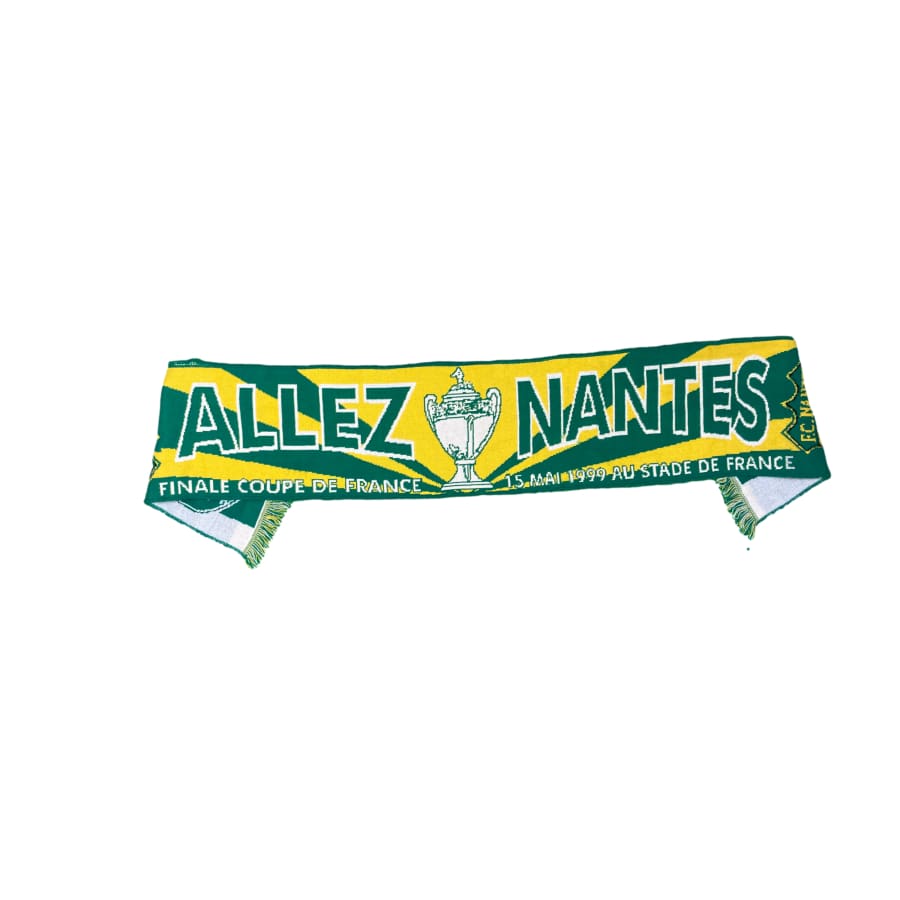 Echarpe de football vintage FC Nantes Coupe de France saison 1998-1999 - Coupe de France - FC Nantes