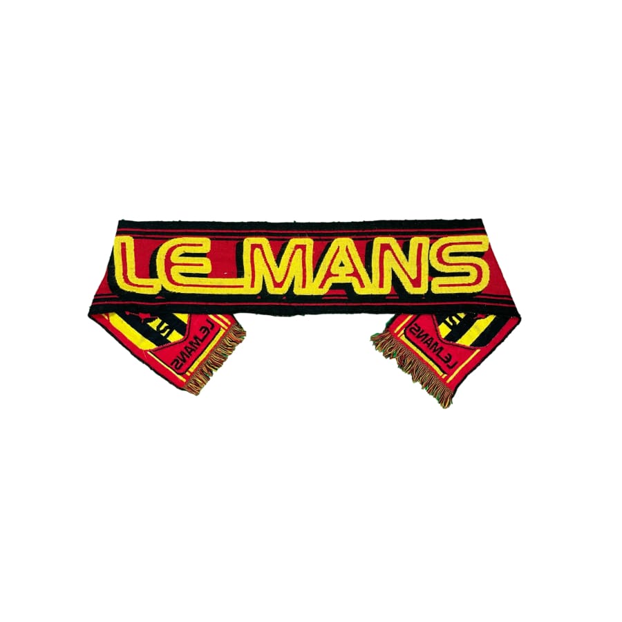 Echarpe de football vintage Le Mans FC 72 - Officiel - Le Mans FC