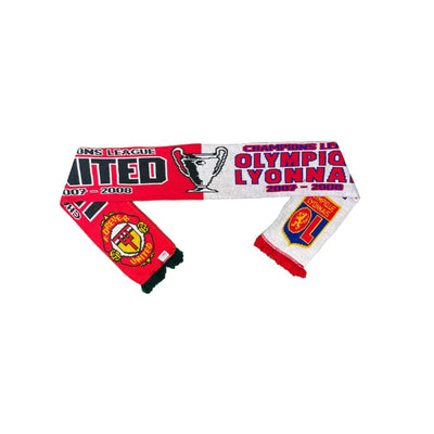 Écharpe De Football Manchester United - Double Face, 146 Cm, 100% Acrylique - Supporteur Angleterre - 10