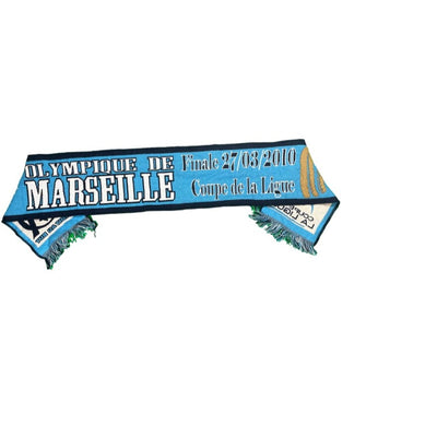 Echarpe de football vintage Olympique Marseille coupe la igue saison 2009 - 2010 - Produit supporter