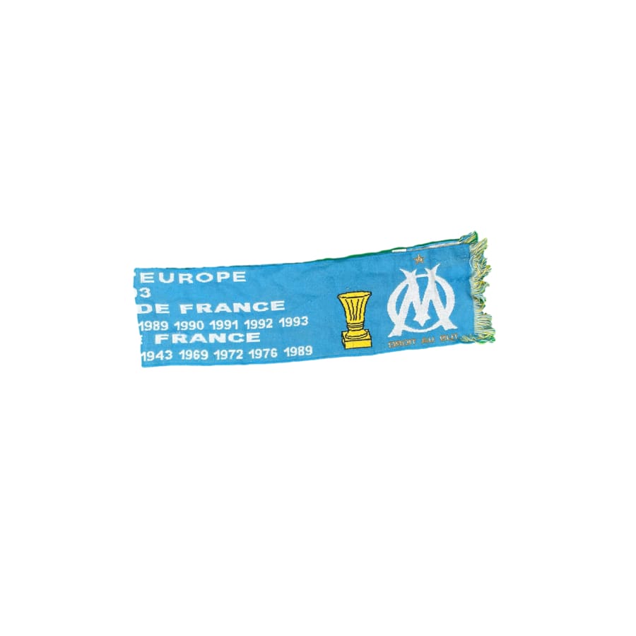 Écharpe De Football Olympique De Marseille - Vintage - Maillot Supporter