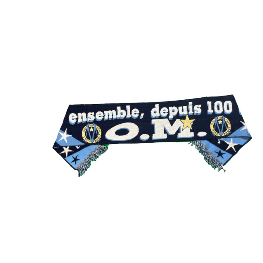 Echarpe de football vintage Olympique de Marseille - Produit supporter - Olympique de Marseille