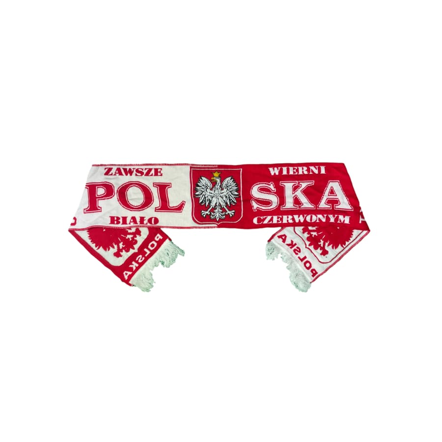 Echarpe de football vintage Pologne Polska - Produit supporter