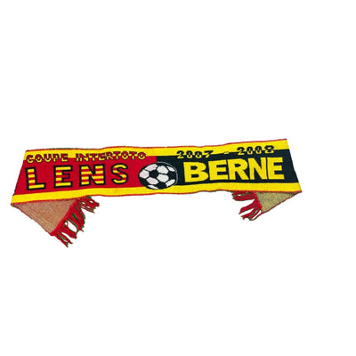 Echarpe de football vintage RC Lens - Berne saison 2007 - 2008 Produit supporter