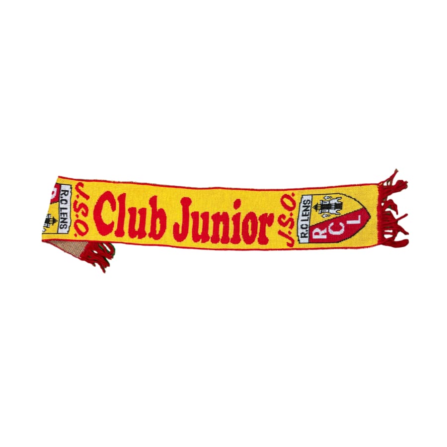 Echarpe de football vintage RC Lens Club junior - Produit supporter - RC Lens