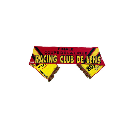 Echarpe de football vintage RC Lens Finale Coupe la ligue saison 2007 - 2008