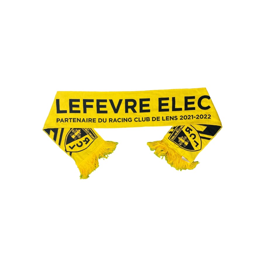 Echarpe de football vintage RC Lens saison 2021-2022 - Lefevre Elec