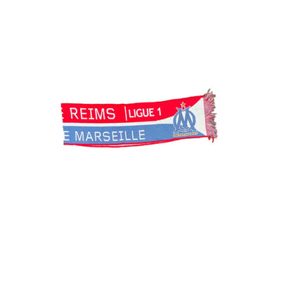 Echarpe de football vintage Reims - Marseille saison 2013-2014 - Officiel - Stade de Reims