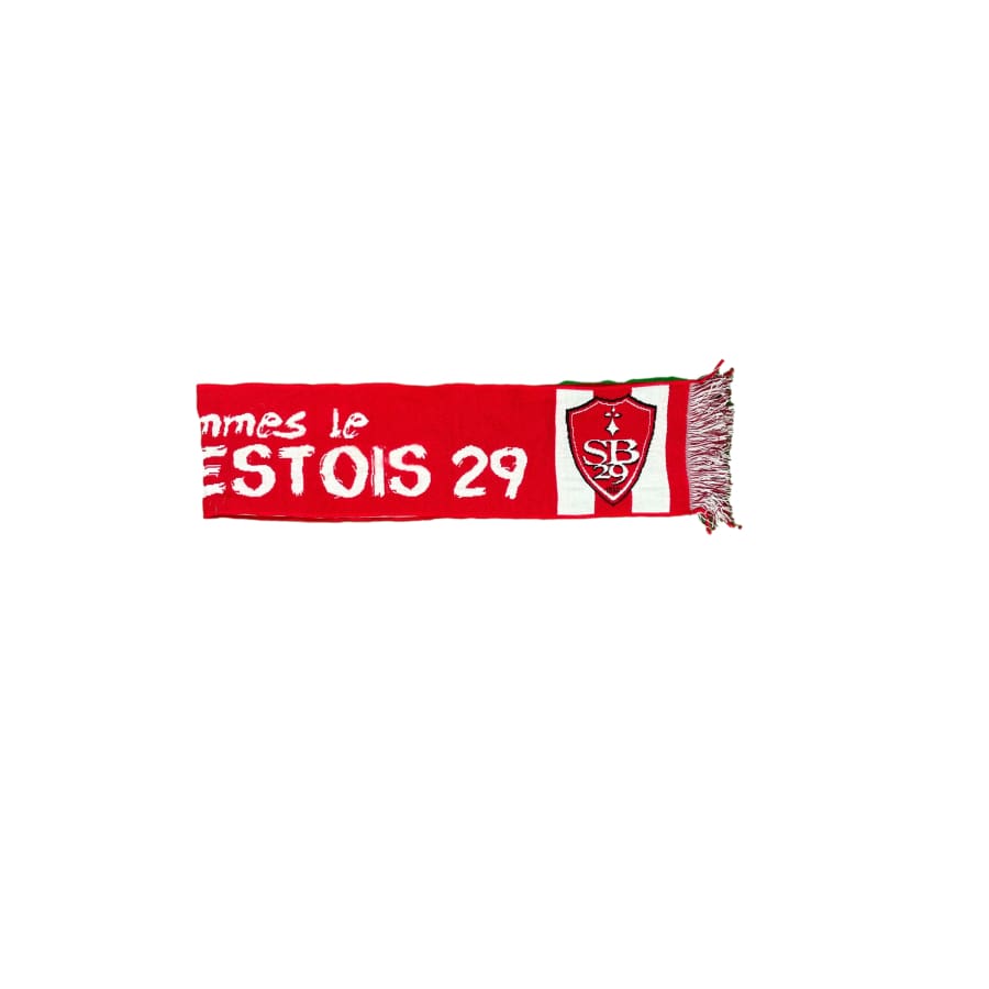 Echarpe de football vintage Stade Brestois 29 - Officiel - Stade Brestois