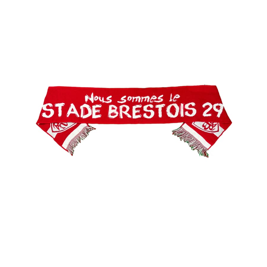 Echarpe de football vintage Stade Brestois 29 - Officiel - Stade Brestois