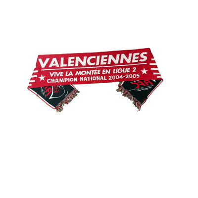 Echarpe de football vintage Valenciennes FC saison 2004 - 2005 - Officiel