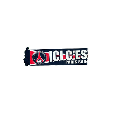 Echarpe football vintage Paris Saint Germain vintage ’ici c’est paris’ Officiel Paris Saint Germain