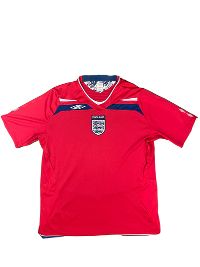 Maillot football vintage Angleterre extérieur saison 2008 - 2009 - Umbro