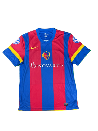 Maillot football vintage domicile FC Bâle saison 2011 - 2012 - Nike