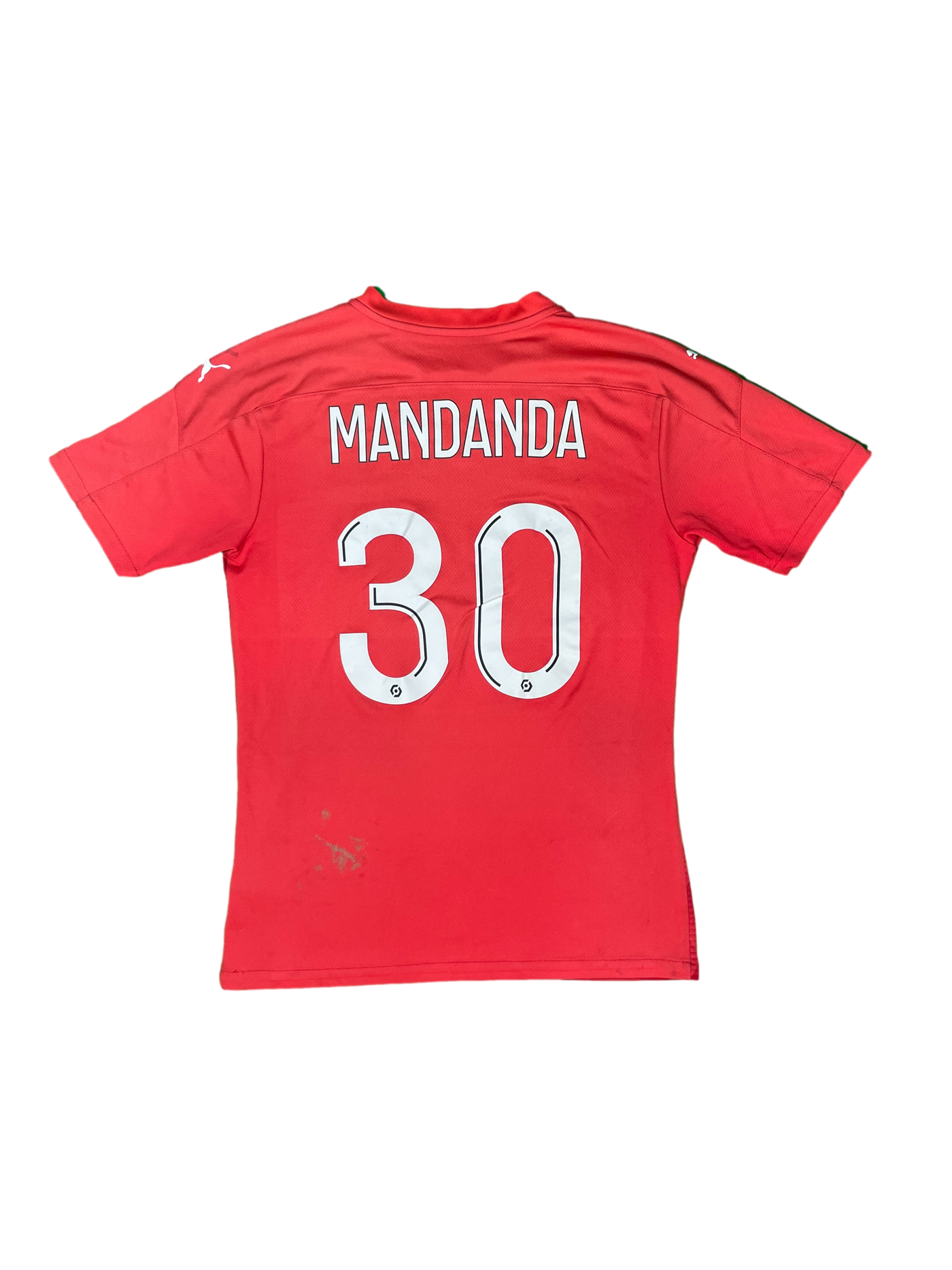 Maillot football vintage Olympique de Marseille Gardien #30 Mandanda saison 2020 - 2021 - Puma