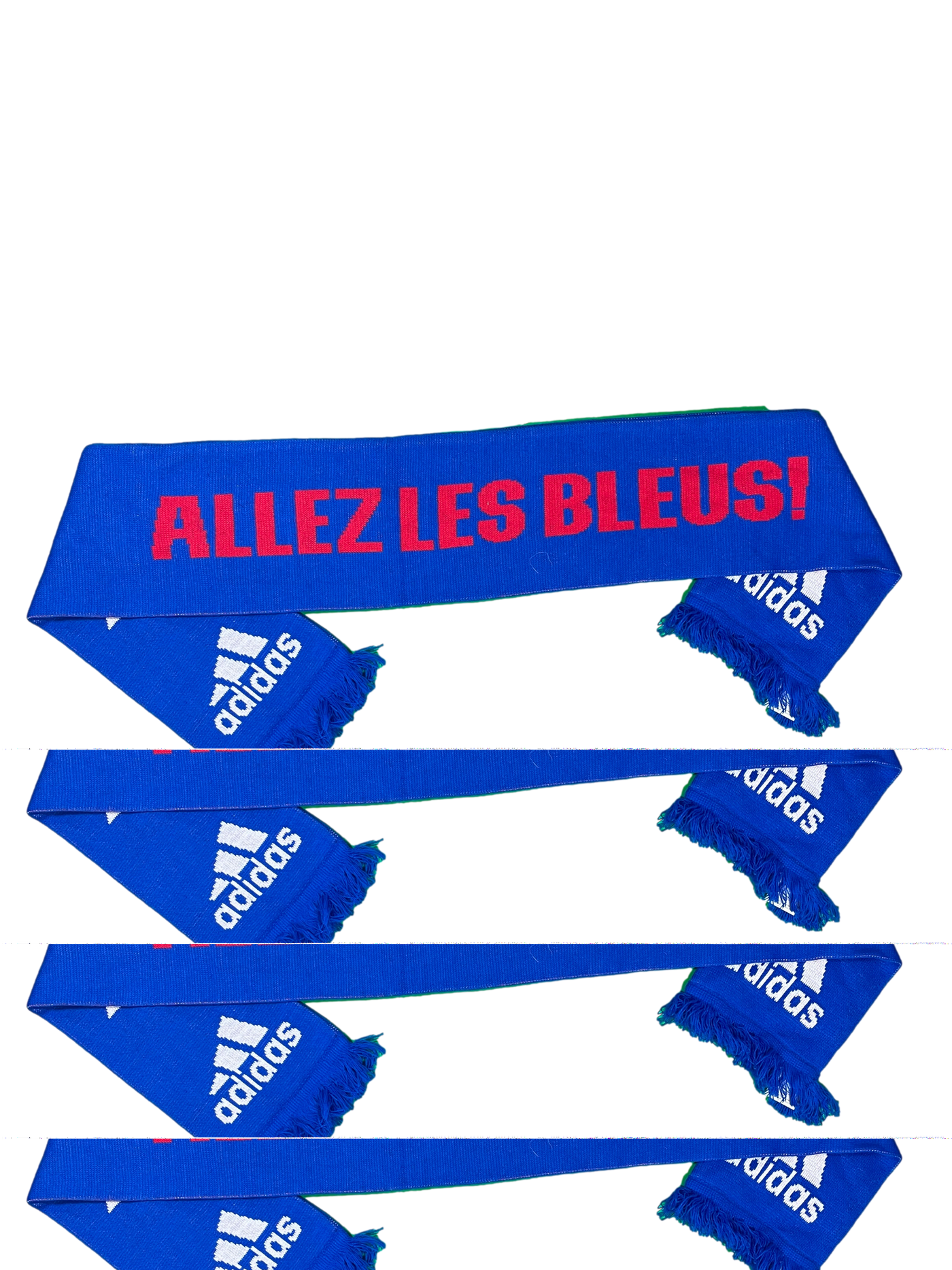 Écharpe Supporters Équipe De France 2002 – Vintage – Unisexe