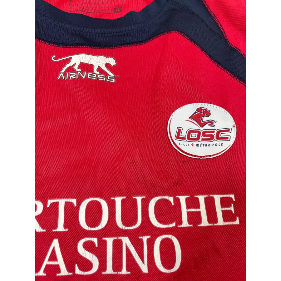 Maillot LOSC Lille 2007-08 Third Airness Noir Taille L – Vintage Football