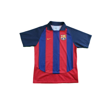 Maillot Barça rétro domicile enfant 2003-2004 - Nike - Barcelone