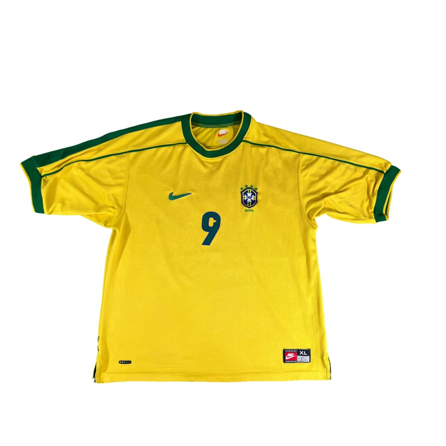 Maillot collector Brésil #9 Ronaldo saison - Nike - Brésil