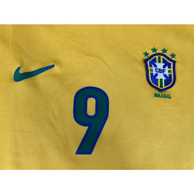 Maillot collector brésil domicile #9 Ronaldo saison - Nike - Brésil