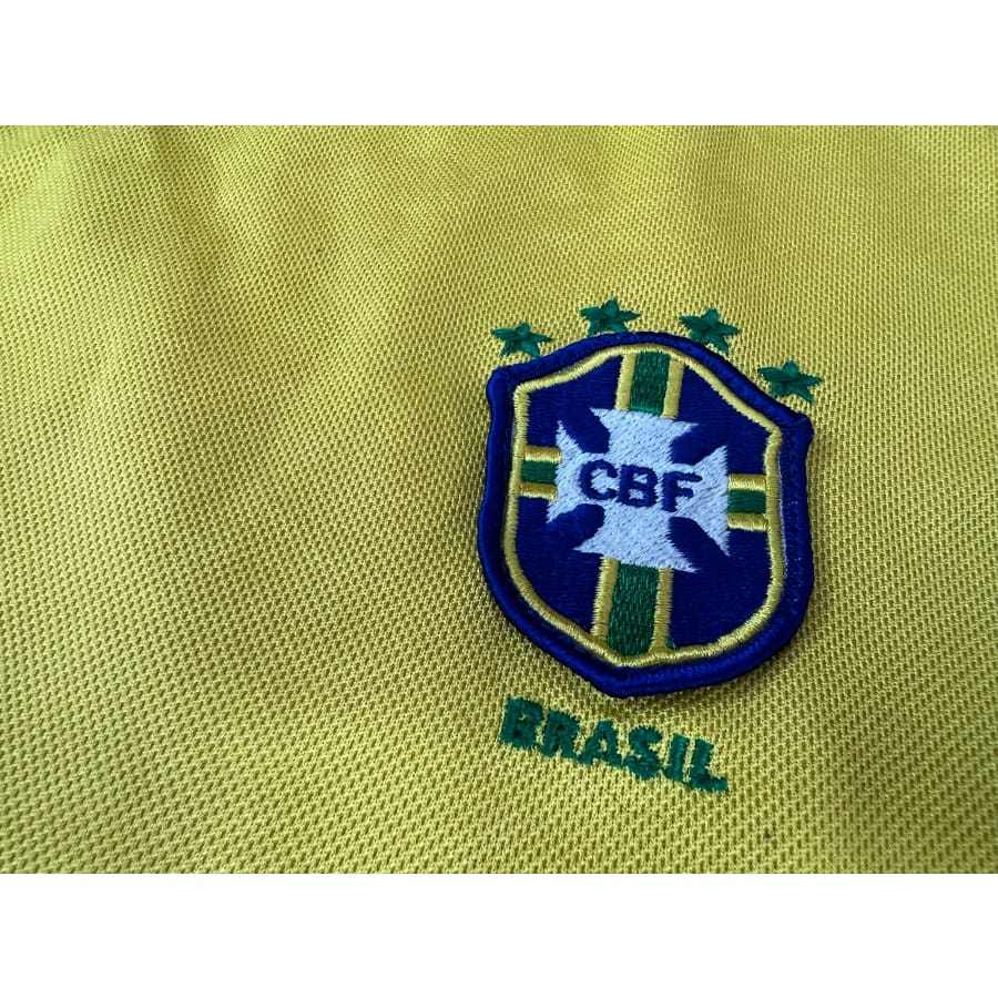 Maillot De Foot Brésil CBF #10 – Taille M, Fabriqué Au Brésil, Occasion