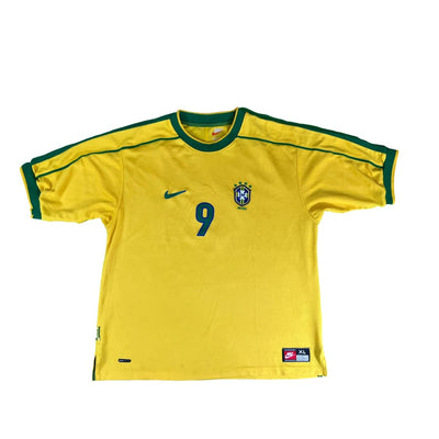 Maillot collector brésil domicile #9 Ronaldo saison - Nike - Brésil