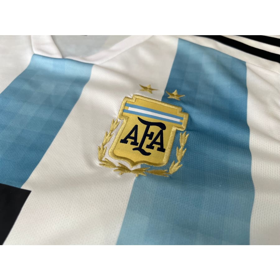 Maillot collector domicile Argentine #10 Messi saison 2018-2019 - Adidas - Argentine