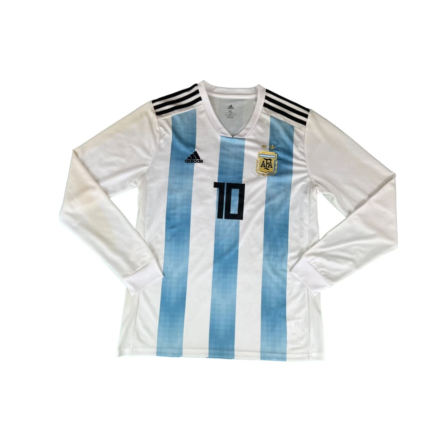 Maillot collector domicile Argentine #10 Messi saison 2018-2019 - Adidas - Argentine