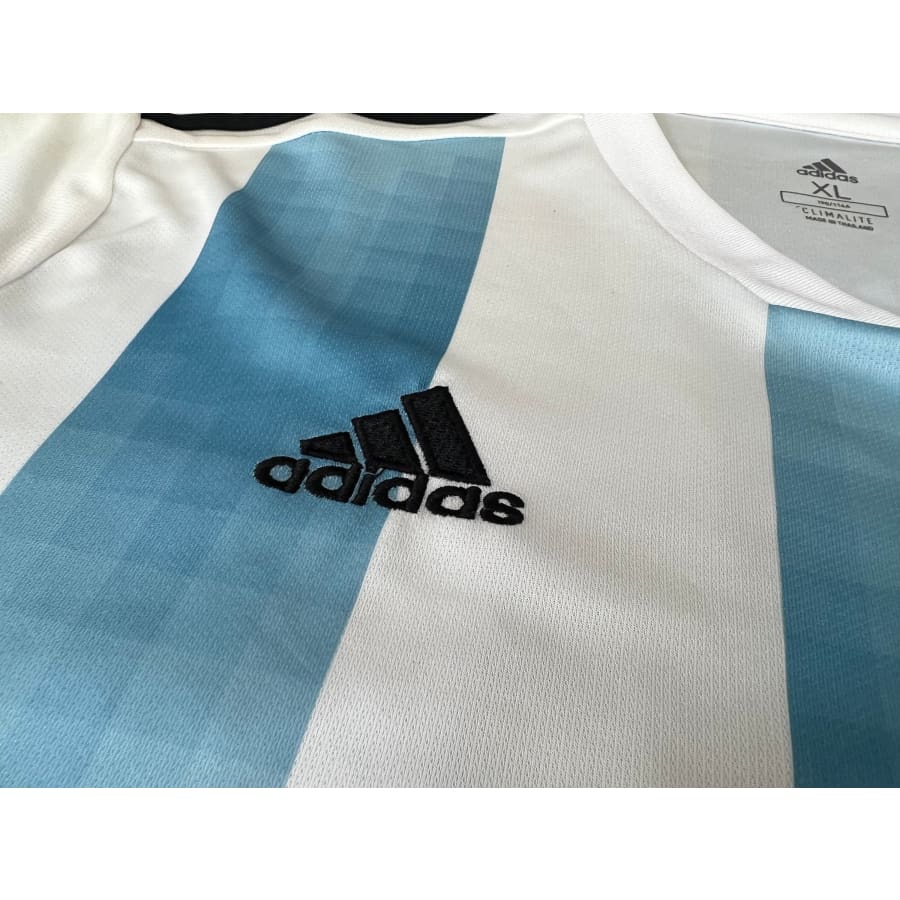 Maillot collector domicile Argentine #10 Messi saison 2018-2019 - Adidas - Argentine