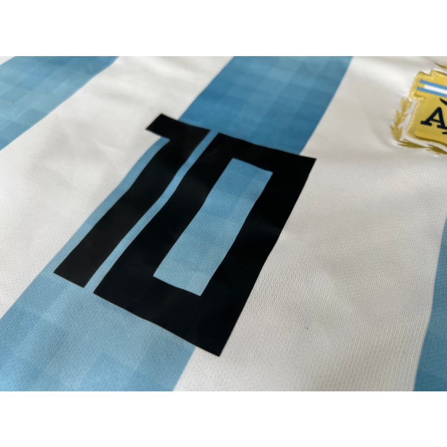 Maillot collector domicile Argentine #10 Messi saison 2018-2019 - Adidas - Argentine