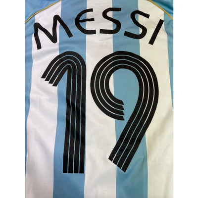 Maillot collector domicile Argentine #19 Messi saison 2006-2007 - Adidas - Argentine