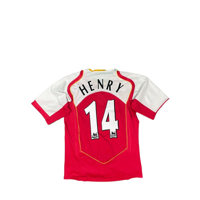 Maillot collector domicile Arsenal #14 Henry saison 2004-2005 - Nike - Arsenal