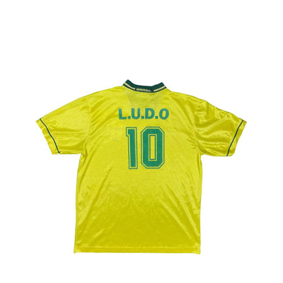 Maillot collector domicile Brésil #10 Ludo saison 1994-1995 - Umbro - Brésil