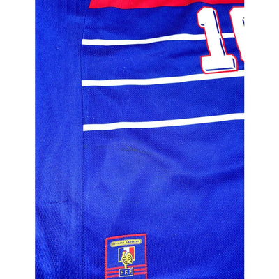 Maillot collector domicile Equipe de France #10 Zidane saison 1998-1999 - Adidas - Equipe de France
