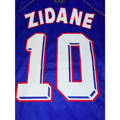 Maillot collector domicile Equipe de France #10 Zidane saison 1998-1999 - Adidas - Equipe de France