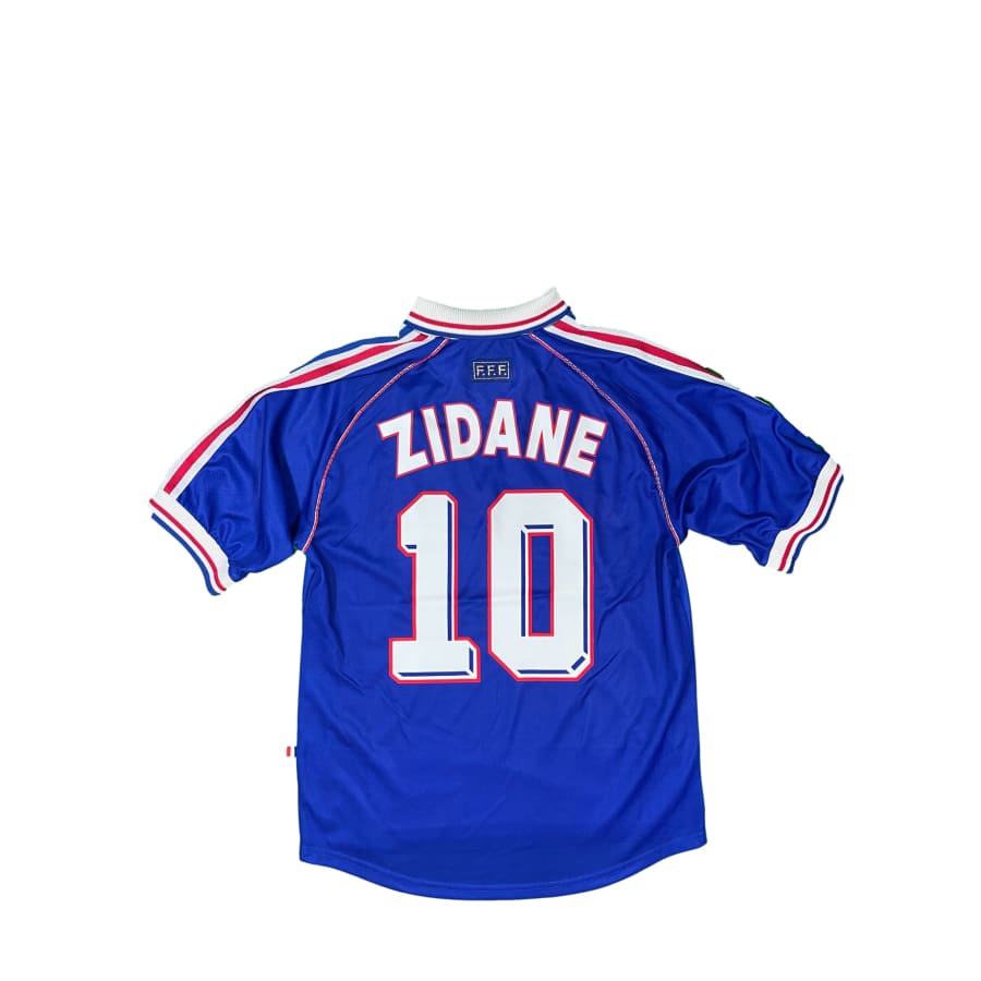 Maillot collector domicile Equipe de France #10 Zidane saison 1998-1999 - Adidas - Equipe de France