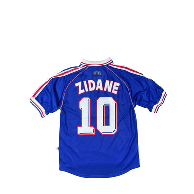 Maillot collector domicile Equipe de France #10 Zidane saison 1998-1999 - Adidas - Equipe de France