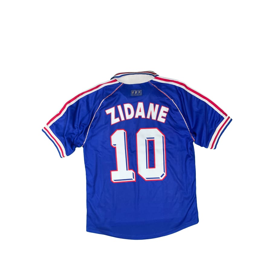 Maillot collector domicile Equipe de France #10 Zidane saison 1998-1999 - Adidas - Equipe de France