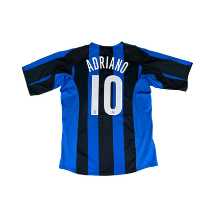 Maillot collector domicile Inter Milan #10 Adriano saison 2004-2005 - Nike - Inter Milan