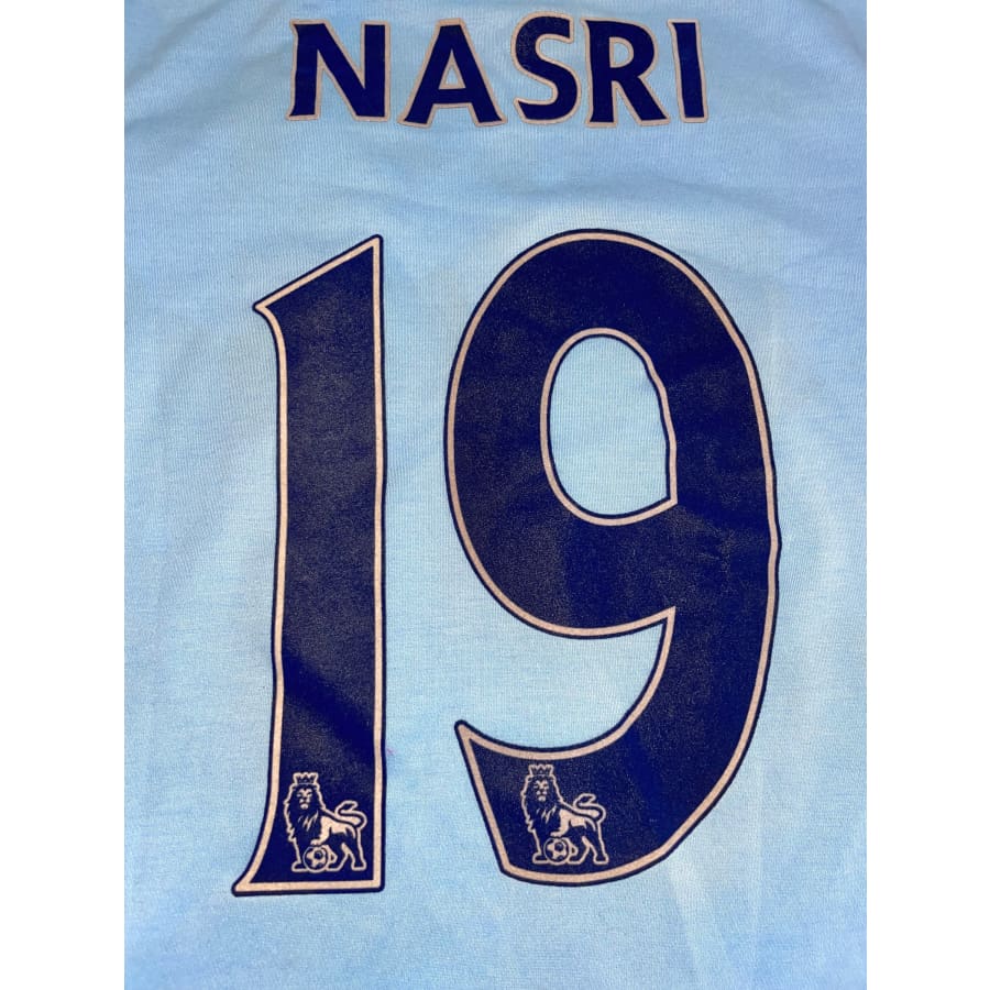 Maillot collector domicile Manchester City #19 Nasri saison 2011-2012 - Umbro - Manchester City