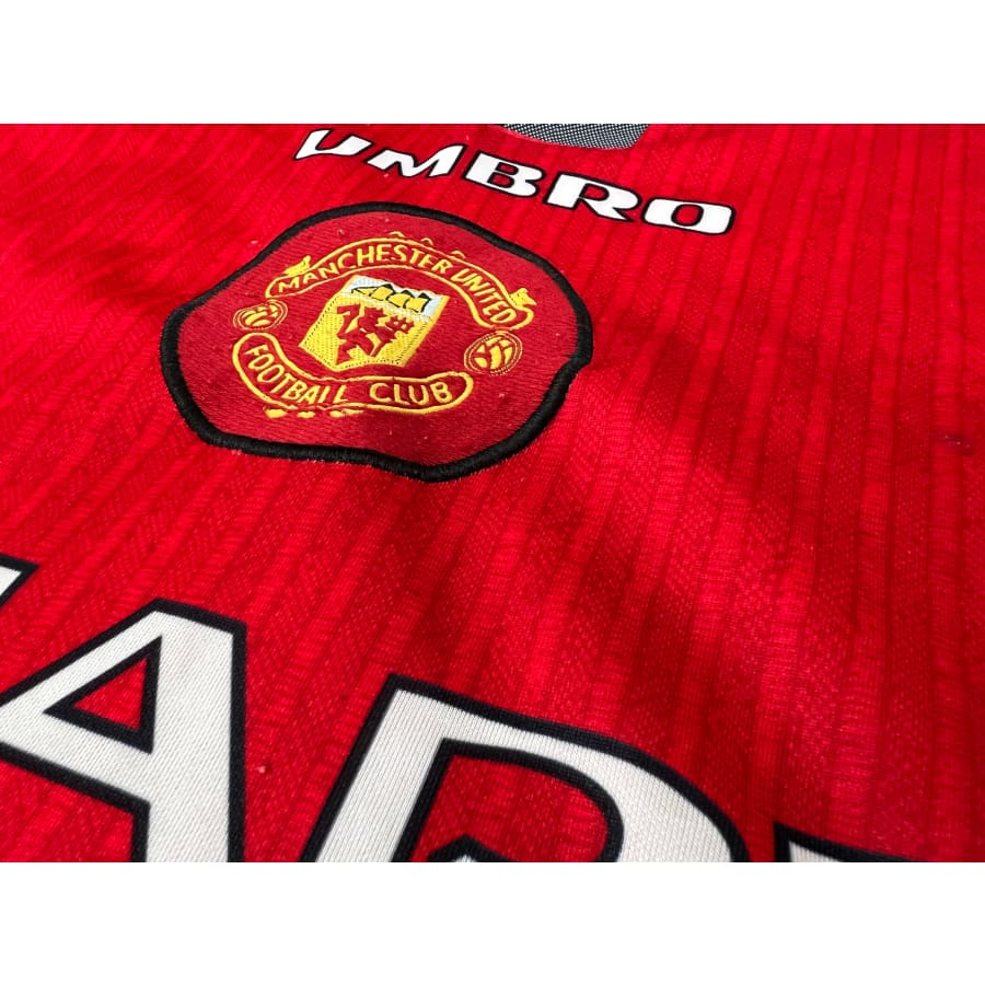 Maillot collector domicile Manchester United saison 1996-1997 - Umbro - Manchester United