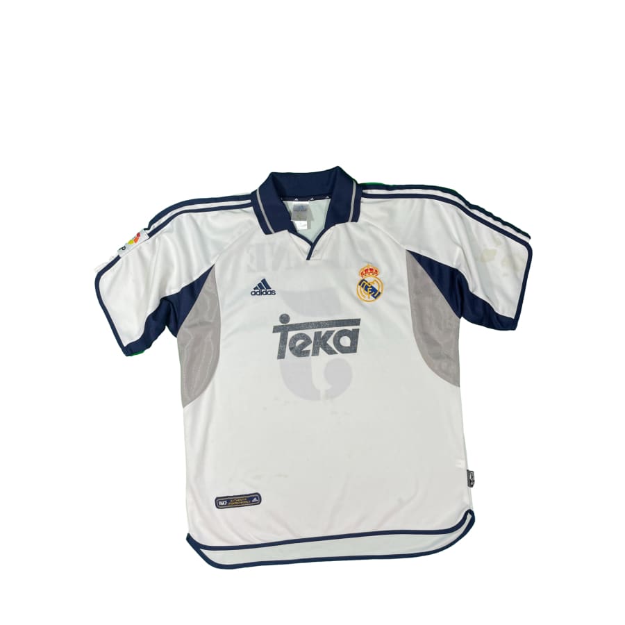 Maillot collector domicile Real Madrid #5 Zidane saison 2000-2001 - Maillots de foot vintage / rétro - The Football Market