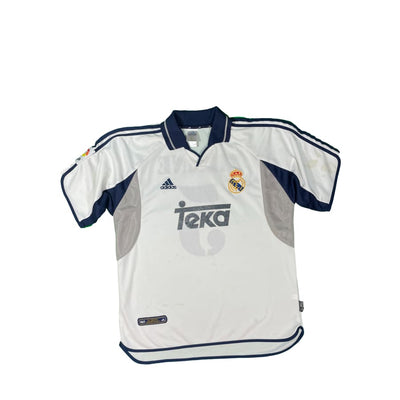 Maillot collector domicile Real Madrid #5 Zidane saison 2000-2001 - Maillots de foot vintage / rétro - The Football Market