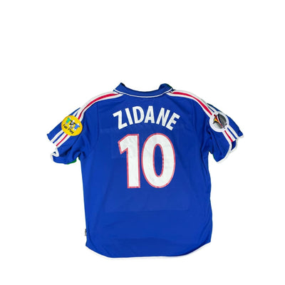 Maillot collector Equipe de France #10 Zidane saison 2000-2001 - Adidas - Equipe de France